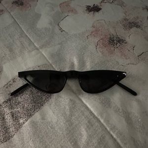 Tiny Black Fashion Sunglasses